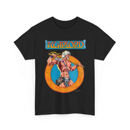 Warlord T-Shirt - Mike Grell Art - Skartaris - Travis Morgan - DC Comics 1970s Sword & Sorcery Series