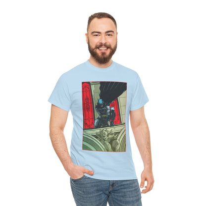 Batman T-Shirt - Cully Hamner Art - Batman Allies Secret Files Cover - Gotham Protector - And a Gargoyle! - DC Comics