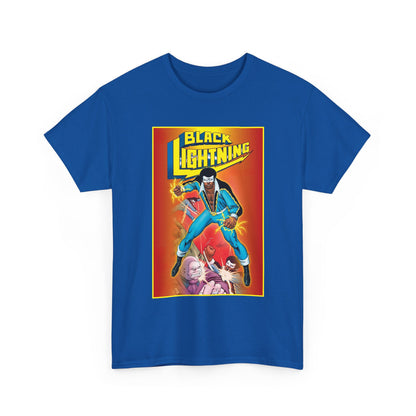 Black Lightning T-Shirt - Trevor Von Eeden Art - Jefferson Pierce - Suicide Slum, Metropolis - DC Comics
