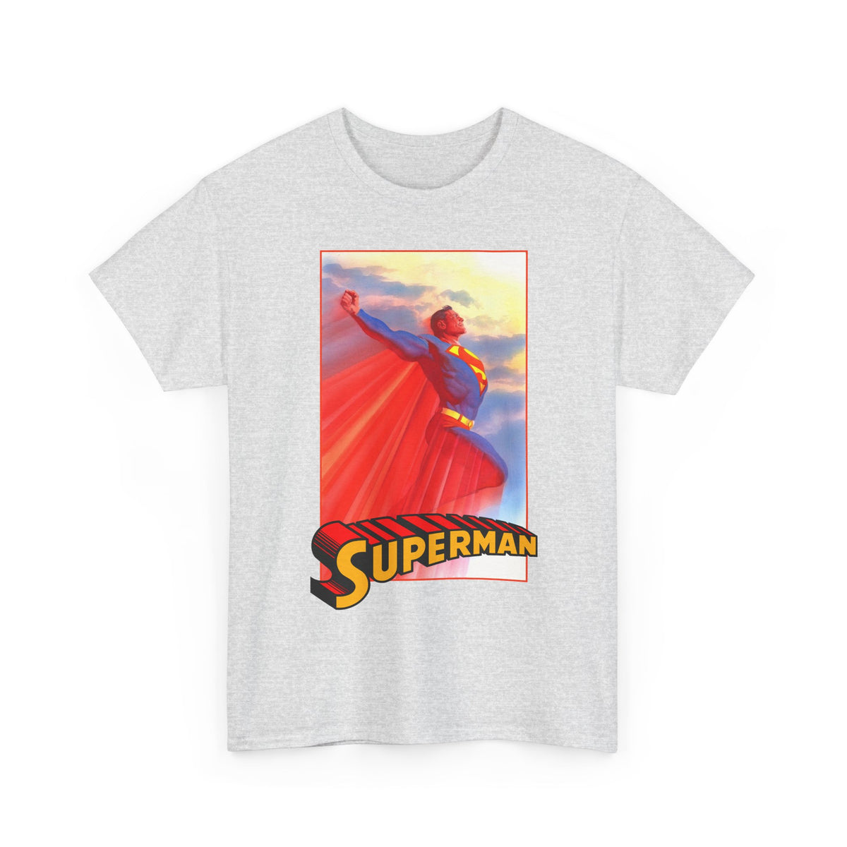 Superman T-Shirt - Alex Ross Art - Man of Steel - DC Comics