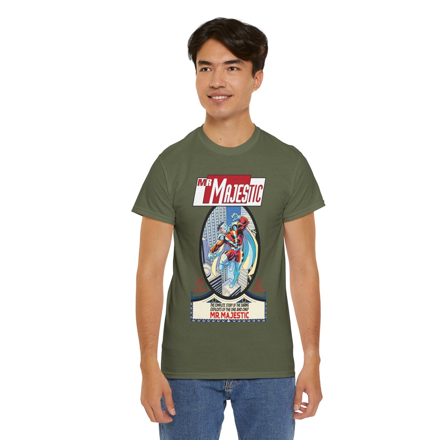 Mr. Majestic T-Shirt - Ed McGuiness Art - DC/Wildstorm Comics