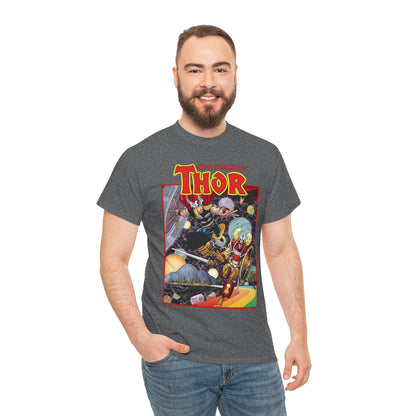 Mighty Thor T-Shirt - Walt Simonson Art - Asgard, Bifröst - God of Thunder - Marvel Comics