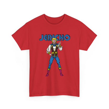 Jericho T-Shirt - George Perez Art - New Teen Titans Member - Son of Deathstroke, Brother of Ravager - DC Comics