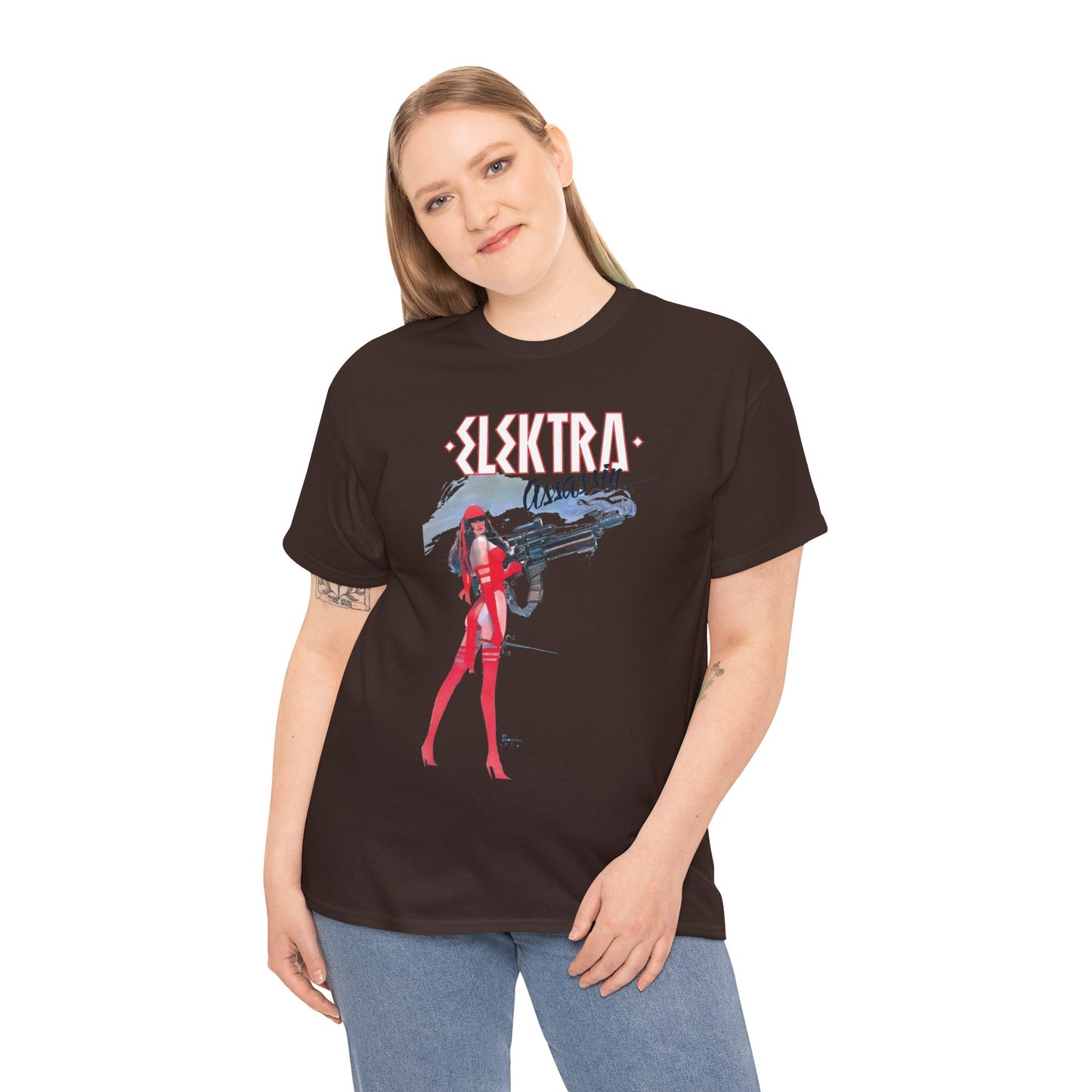 Elektra Assassin T-Shirt - Bill Sienkiewicz Art - Frank Miller - Daredevil Connection - Marvel Comics