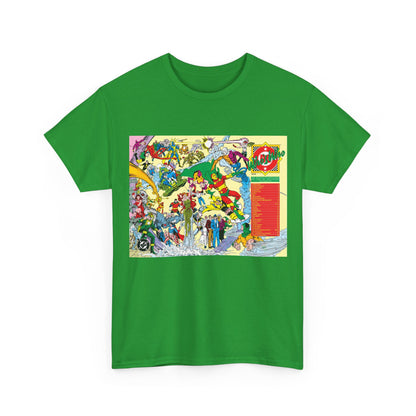 Who's Who in the DC Universe T-Shirt - George Perez Art - Mr. Miracle, Metamorpho - #15 Cover Art - DC Comics