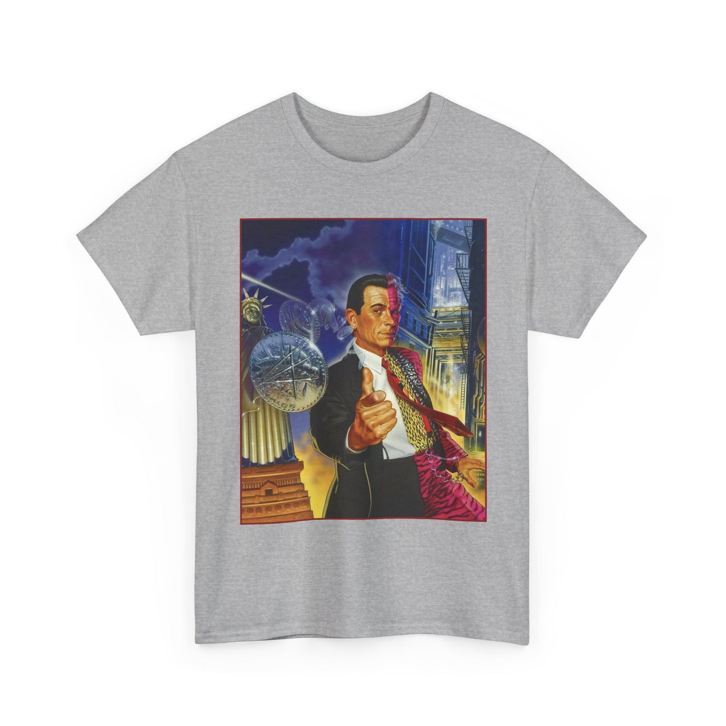 Two-Face T-Shirt - 90s Batman Movie Art - DC Comics