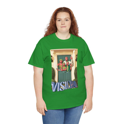 Vision T-Shirt - Mike Del Mundo Art - Avengers Member - The Visions Family - Tom King Story - Future MCU Series - Marvel Comics
