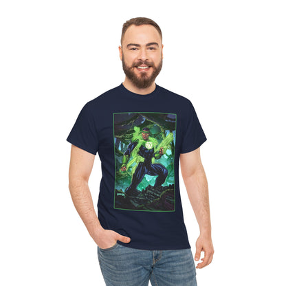 Jon Stewart T-Shirt - Ken Lashley Art - Green Lantern War Journal Cover Art - DC Comics