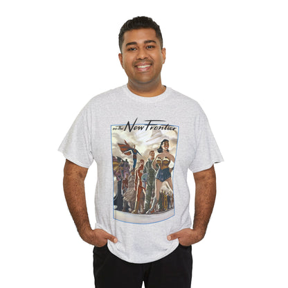 DC: The New Frontier T-Shirt - Darwyn Cooke Art - Superman, Wonder Woman, Flash, Batman - DC Comics
