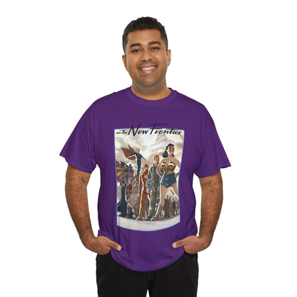 DC: The New Frontier T-Shirt - Darwyn Cooke Art - Superman, Wonder Woman, Flash, Batman - DC Comics