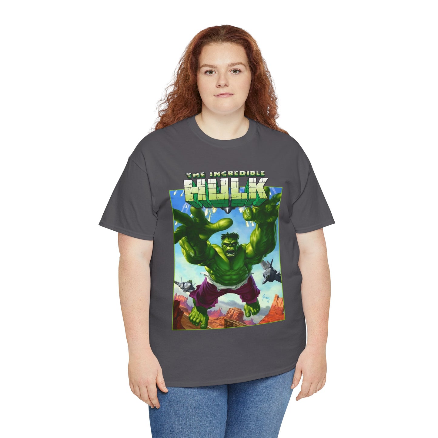 Incredible Hulk T-Shirt - Joe Jusko Art - Bruce Banner - Marvel Comics
