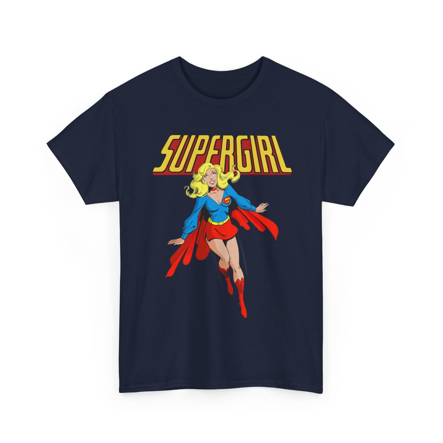 Supergirl T-Shirt - John Byrne Art - Kara, Maid of Might - 2026 Movie with Milly Alcock - DC Comics