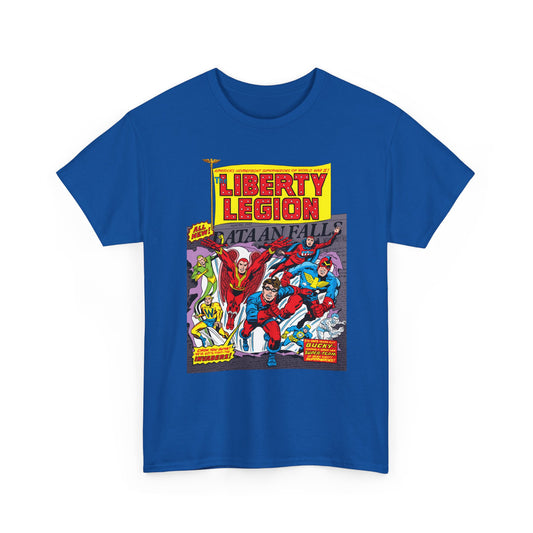 Liberty Legion T-Shirt - Marvel Premiere #29 - Bucky, Miss America, Whizzer, Patriot, Red Raven - Marvel Comics