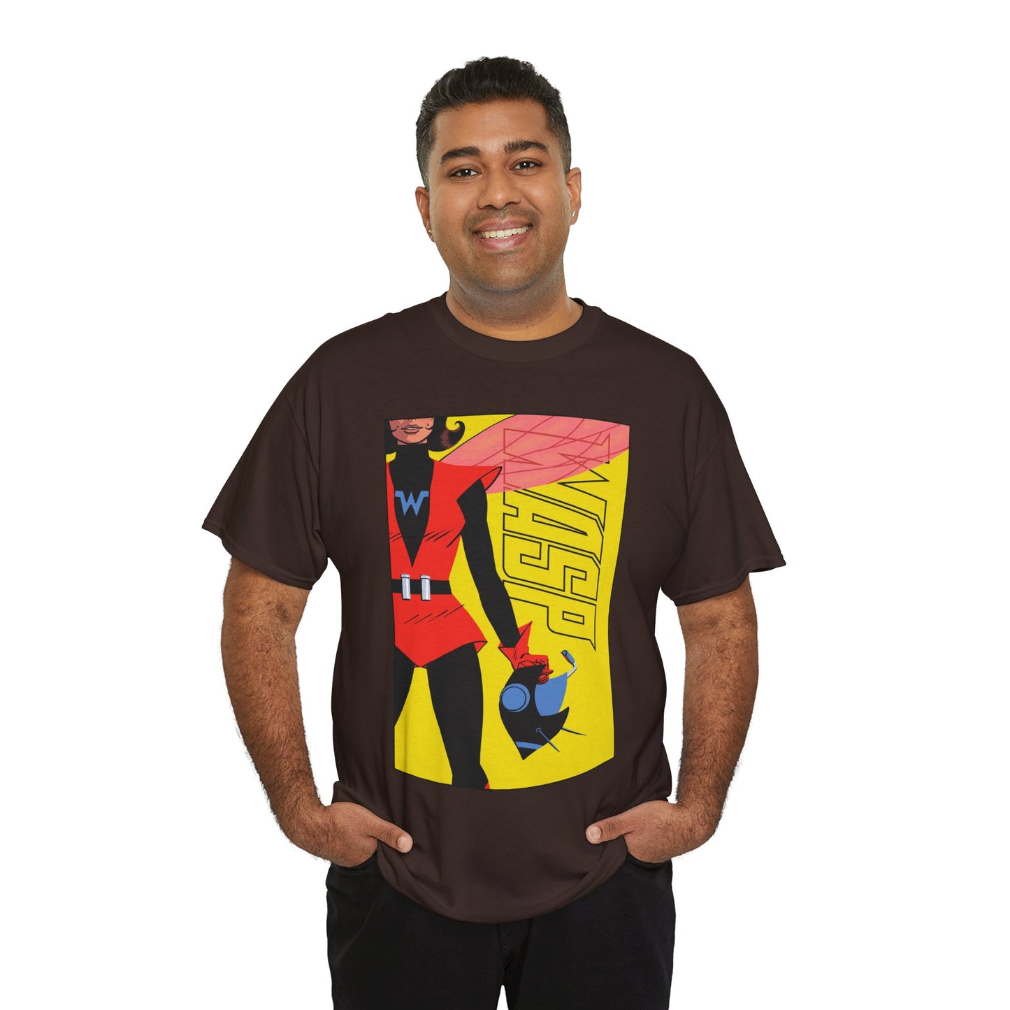 Wasp T-Shirt - Tom Reilly Art - Avengers Founding Member - Marvel Comics