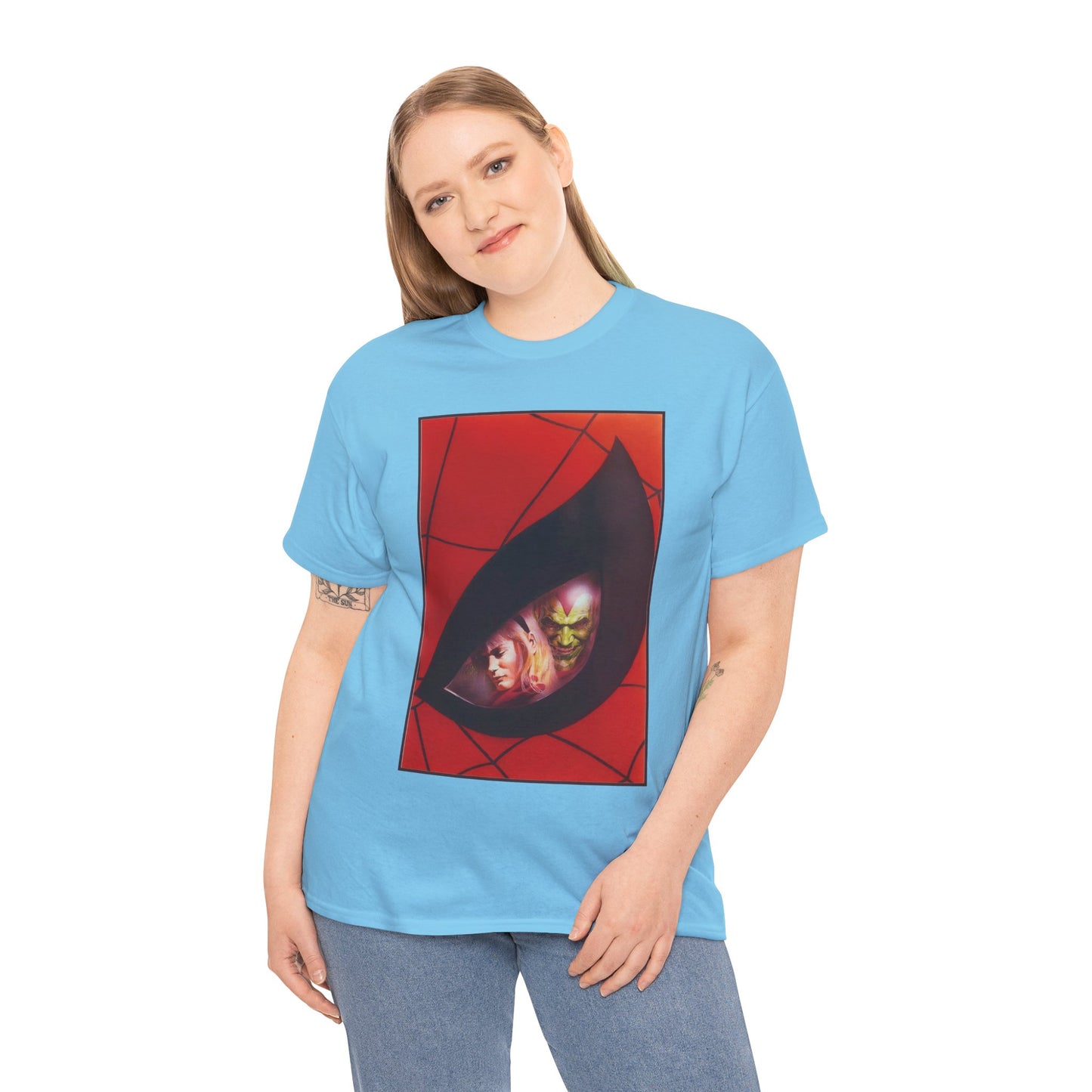 Spider-Man T-Shirt - Alex Ross Art - Marvels Cover - Green Goblin Vs Gwen Stacy - Marvel Comics