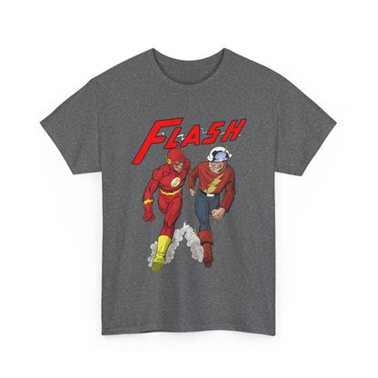 Flash T-Shirt - John Byrne - Barry Allen, Jay Garrick - Golden Age, Silver Age - DC Comics