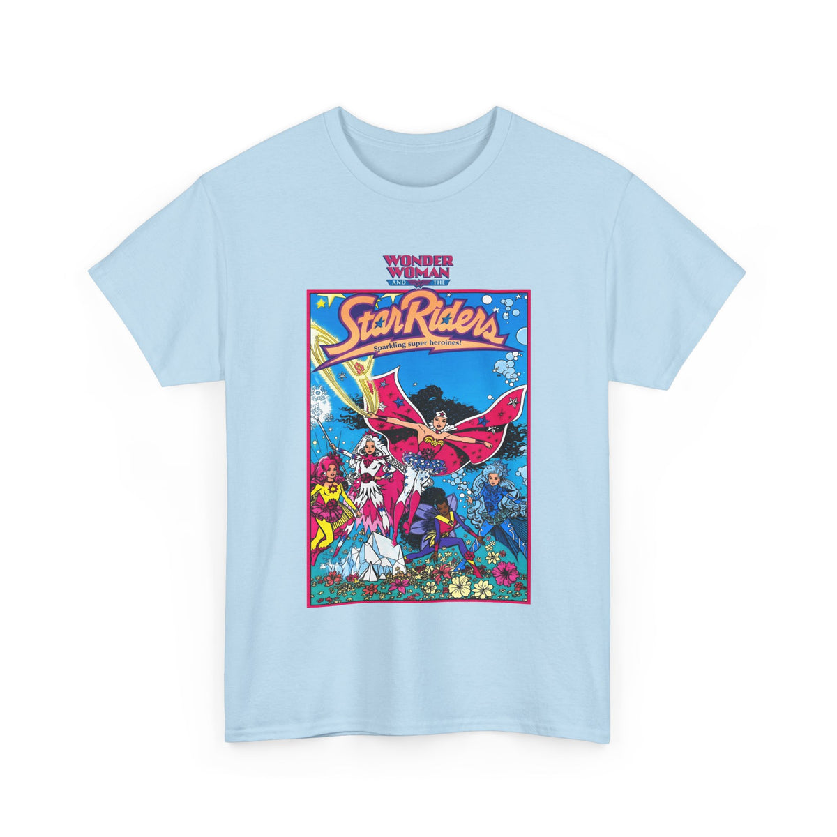 Wonder Woman & the Star Riders Shirt - 1980s Concept Figures - Promotional Art - DC Comics