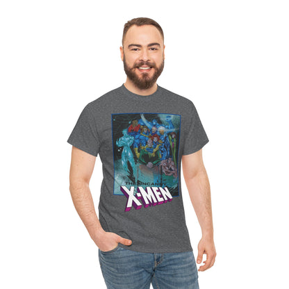 Uncanny X-Men T-Shirt - Joe Madureira Art - #337 Cover Art - Cyclops, Gambit, Wolverine, Storm, Iceman, Professor X - Marvel Comics