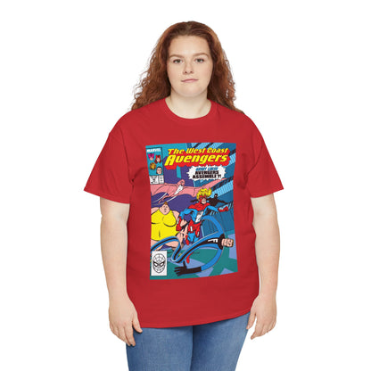 West Coast Avengers #46 T-Shirt - John Byrne Art - Great Lakes Avengers Appearance - Marvel Comics