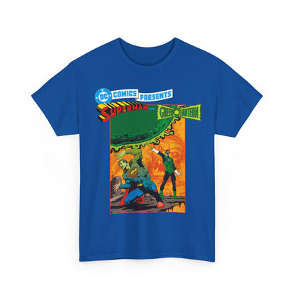 DC Comics Presents #26 T-Shirt - Jim Starlin Art - Superman & Green Lantern Team-Up - DC Comics