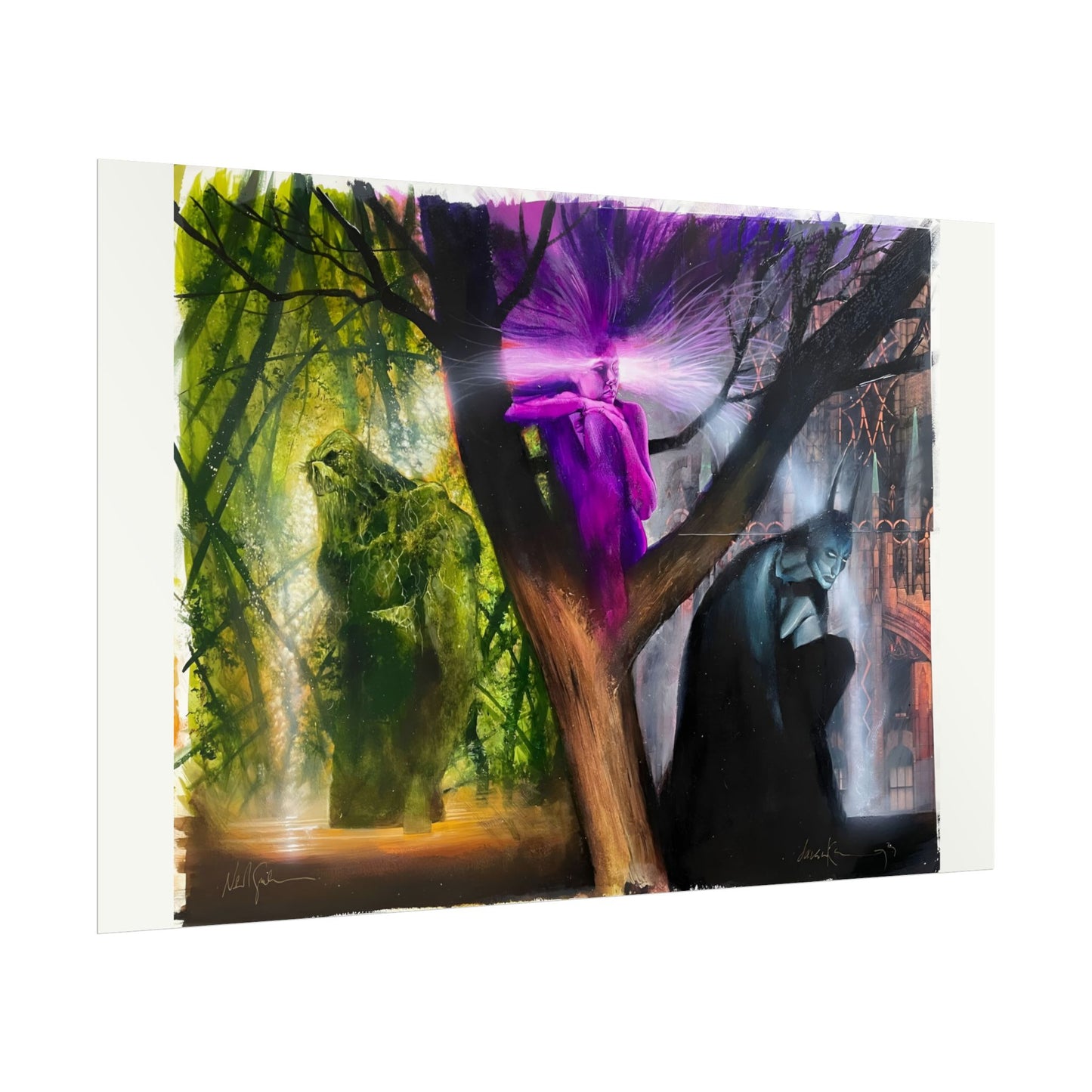 Black Orchid Rolled Poster - Dave McKean Art - Batman & Swamp Thing - DC/Vertigo Comics - Multiple Sizes Up to 24"x36"