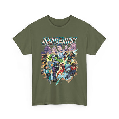 Agents of Atlas T-Shirt - Shang-Chi, Silk, Aero, Luna Snow - Marvel Comics