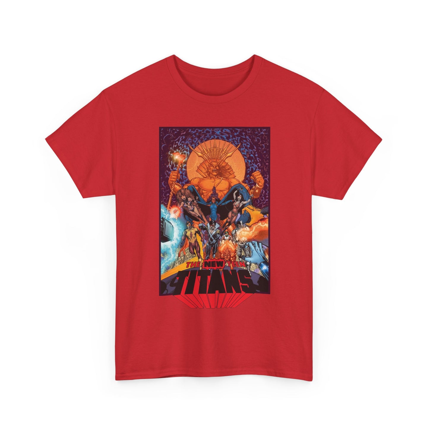New Teen Titans T-Shirt - George Perez Art - Trigon's Titans - Raven - DC Comics