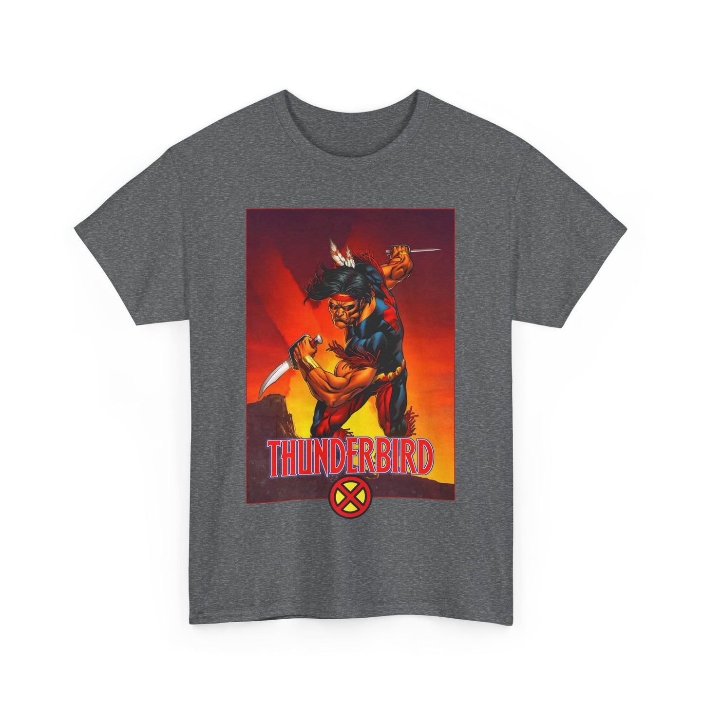 Thunderbird T-Shirt - John Proudstar, Original X-Men Member - Apache Native American - Marvel Comics