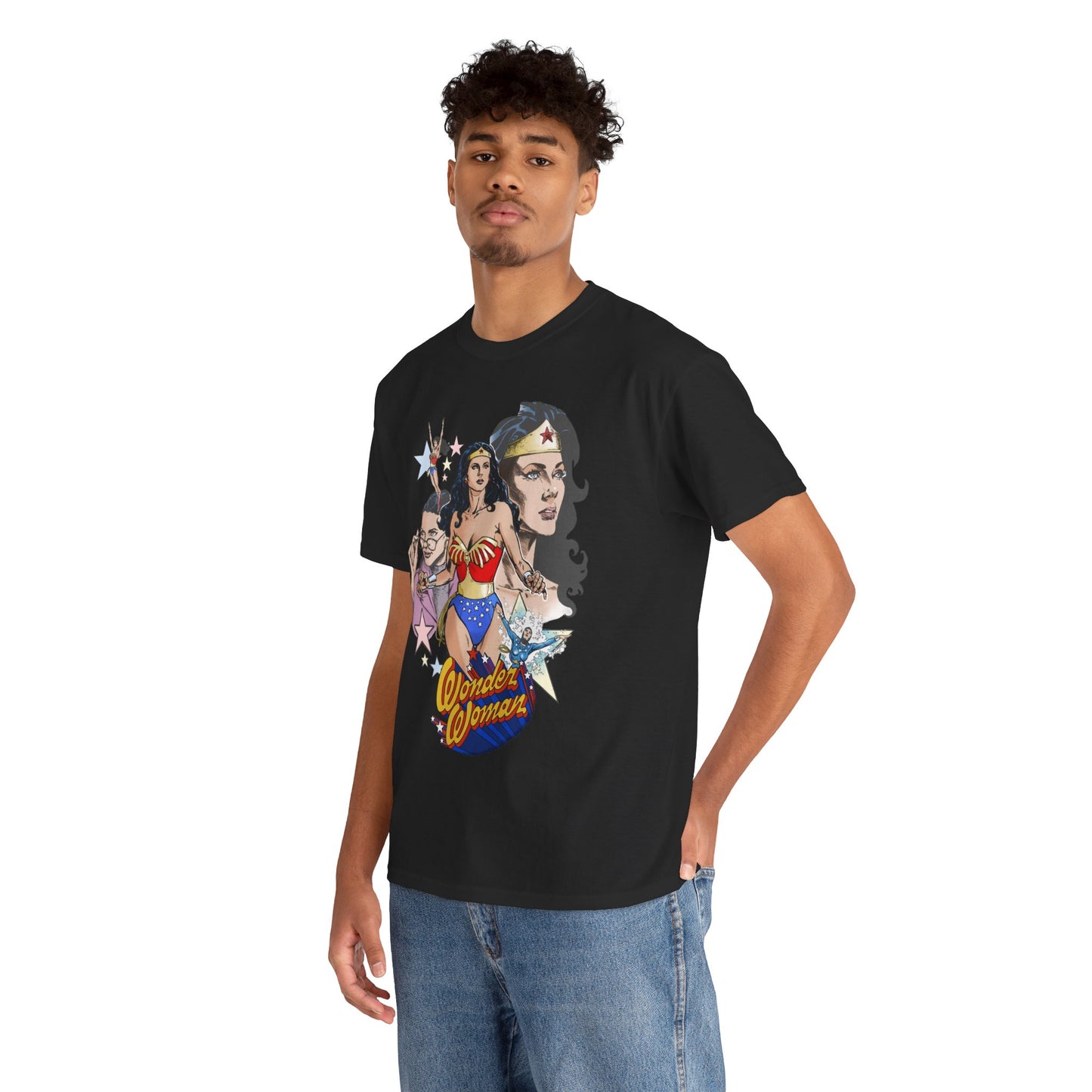 Wonder Woman (Lynda Carter) T-Shirt - Phil Jimenez Art - DC Comics