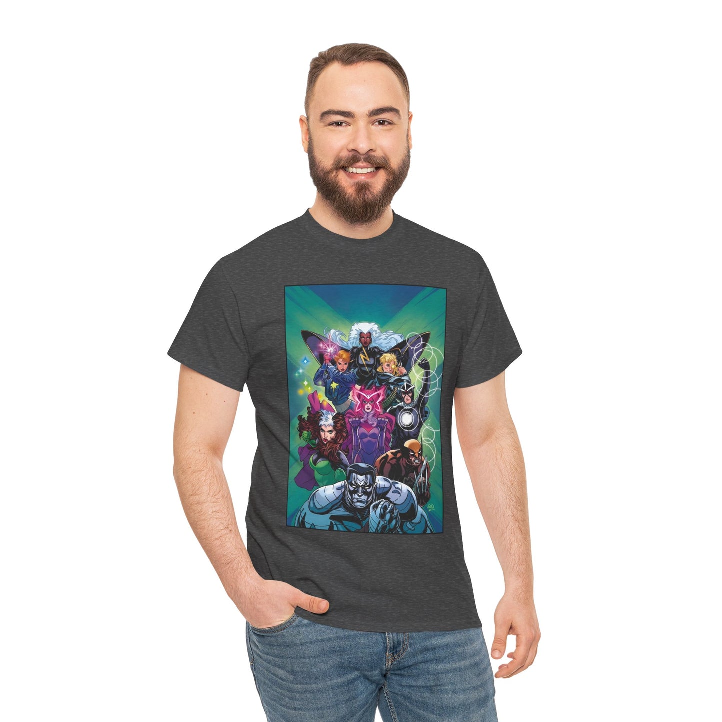 X-Men Outback T-Shirt - Russell Dauterman Art - Wolverine, Storm, Psylocke, Longshot, Dazzler - Marvel Comics
