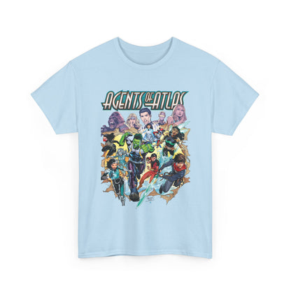 Agents of Atlas T-Shirt - Shang-Chi, Silk, Aero, Luna Snow - Marvel Comics