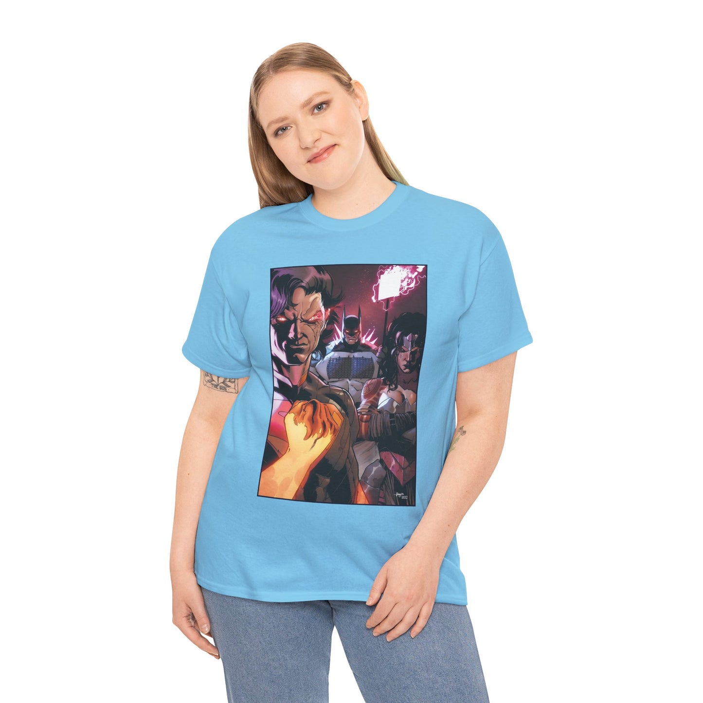 Absolute Trinity T-Shirt - Javier Fernandez Art - Superman, Batman, Wonder Woman - DC K.O. Variant Cover - DC Comics