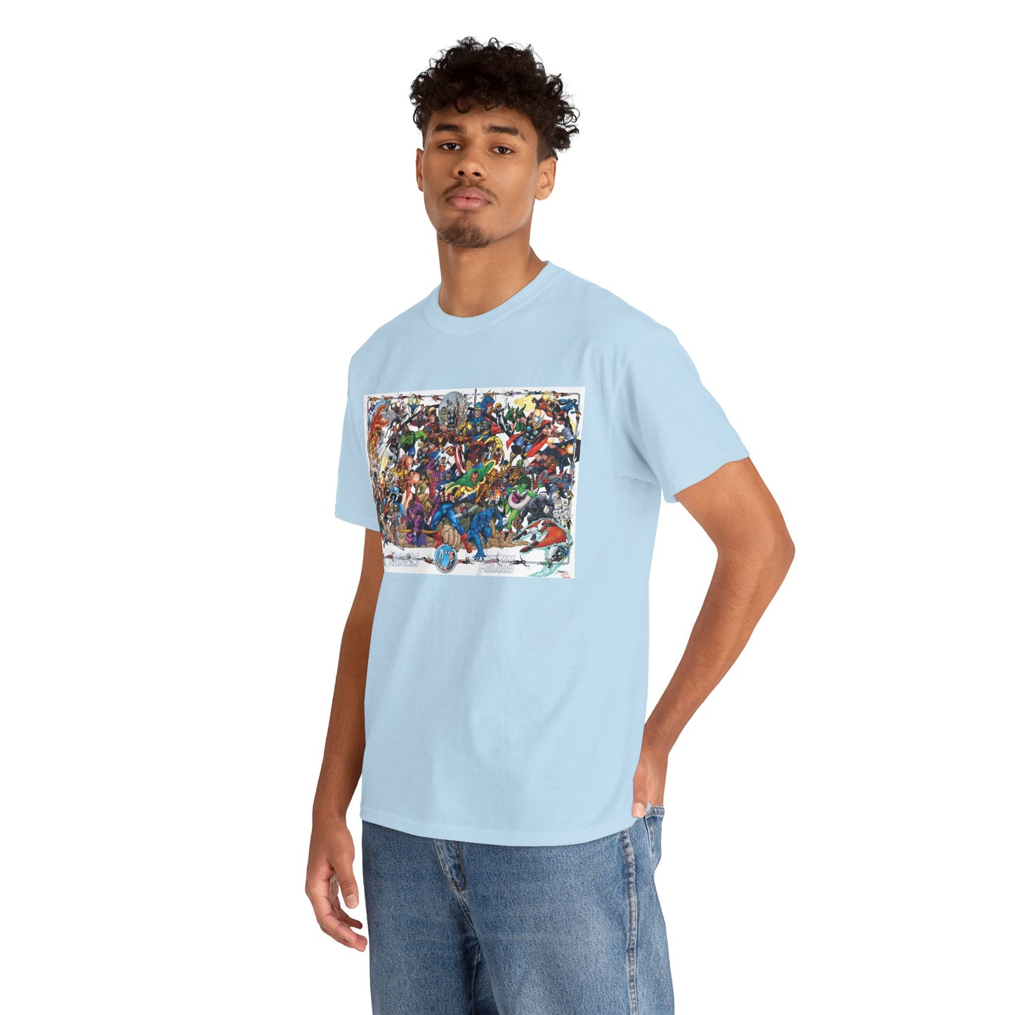 Avengers T-Shirt - George Perez Art - Poster Art of Basically Every Avenger - Marvel Comics