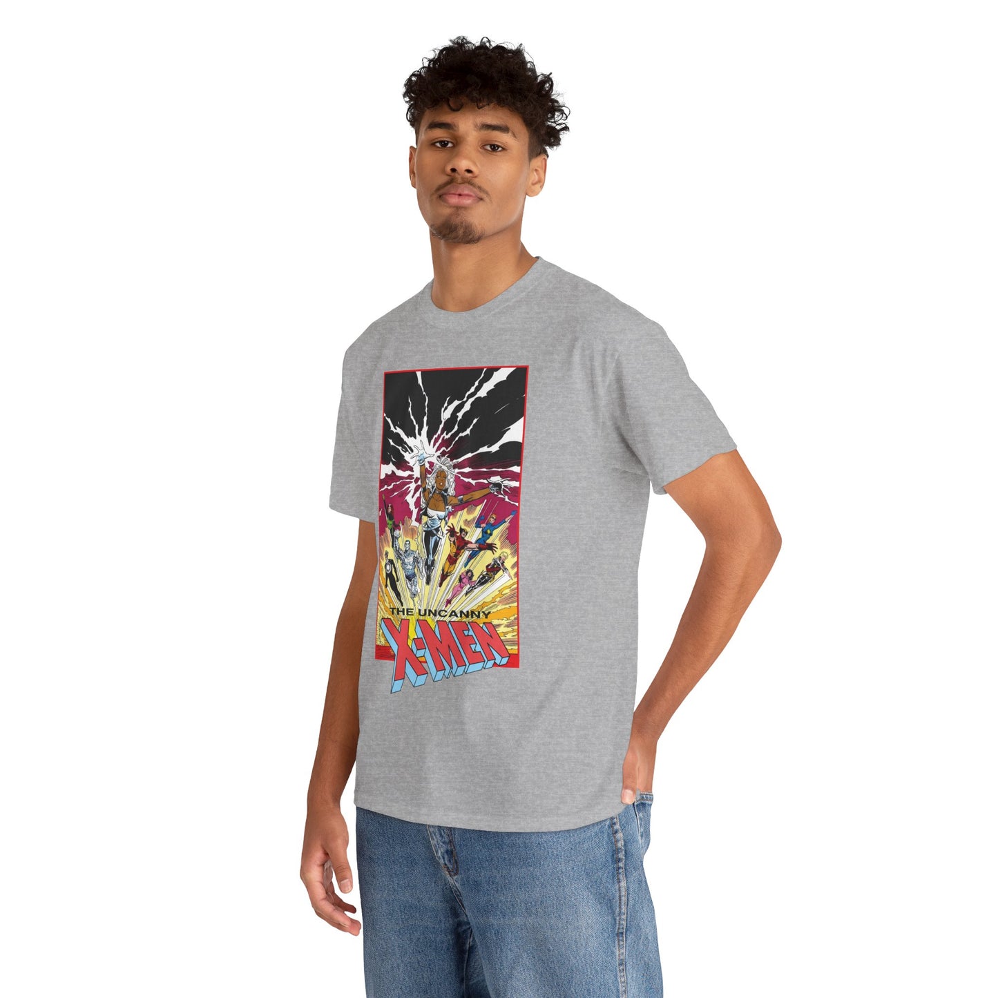 Uncanny X-Men T-Shirt - Marc Silvestri Art - Outback Era - Storm, Wolverine, Dazzler, Longshot, Psylocke, Rogue, Havok - Marvel Comics