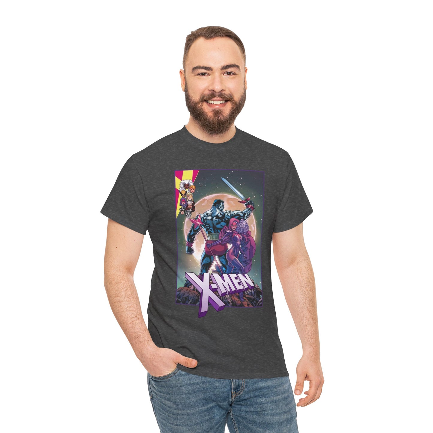 X-Men T-Shirt - Russell Dauterman Art - Colossus & Psylocke - Marvel Comics