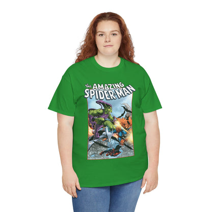 Amazing Spider-Man T-Shirt - Todd McFarlane Art - Green Goblin Vs Hobgoblin - Marvel Comics