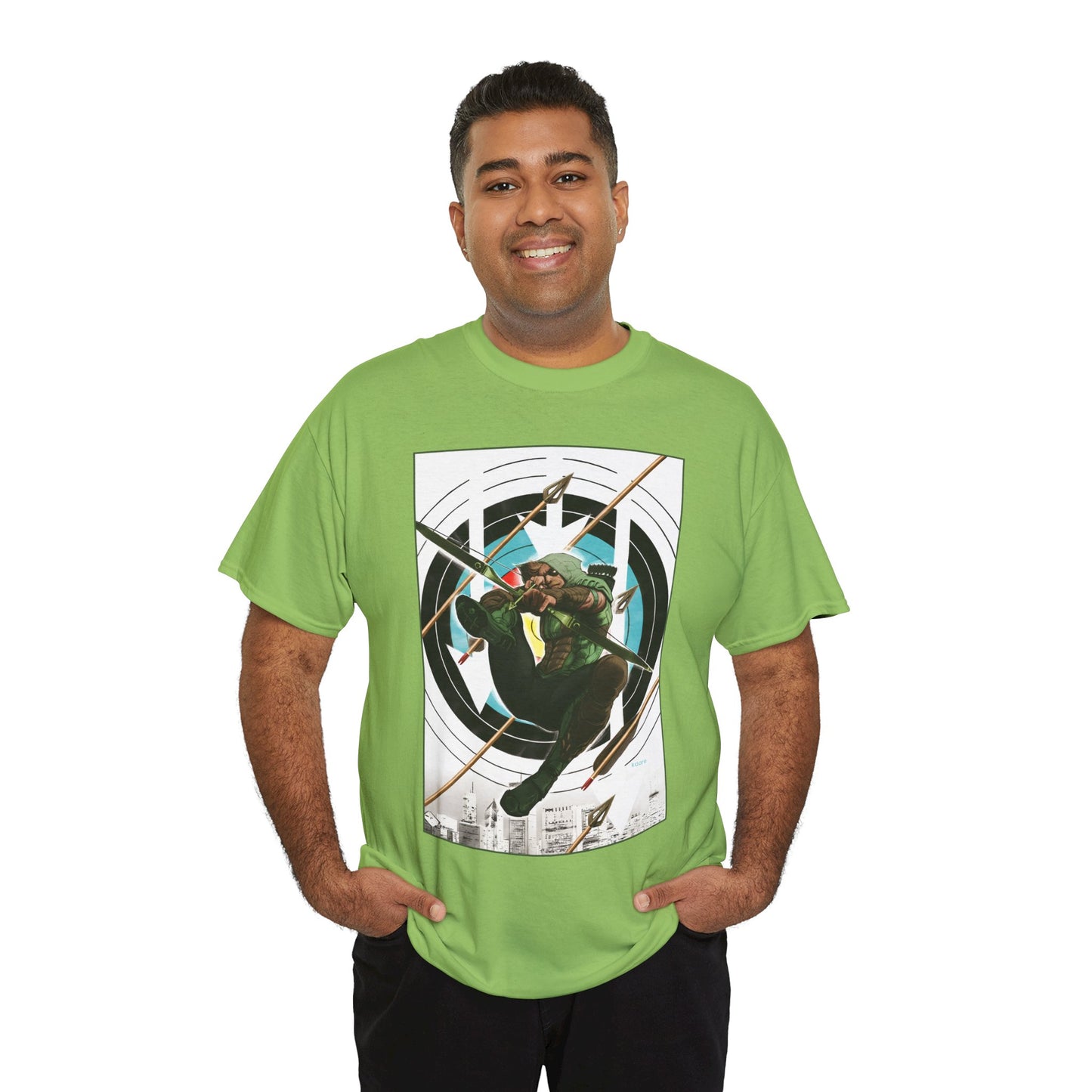 Green Arrow T-Shirt - Kaare Andrews Art - DC Comics