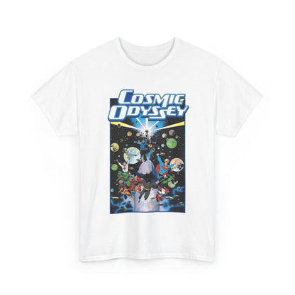 Cosmic Odyssey T-Shirt - Mike Mignola Art - Superman, Darkseid, Lightray, Orion, Starfire, Highfather. John Stewart - DC Comics
