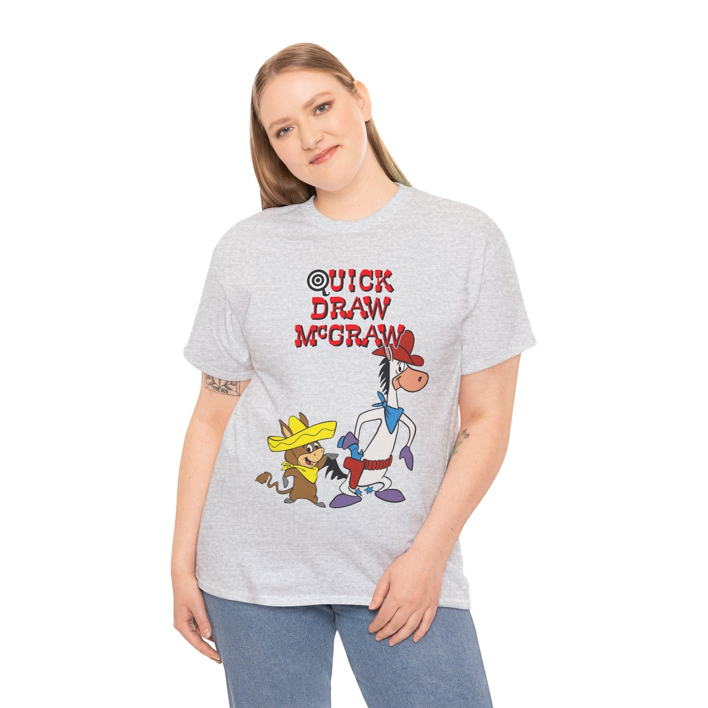 Quick Draw McGraw T-Shirt - Baba Looey - Hanna-Barbera Cartoon - Popular 1960s TV Animation