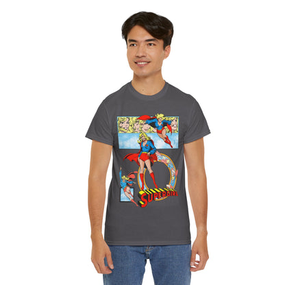 Supergirl T-Shirt - Krypton, Superman, Kara, Kandor - DC Comics - 1980s Art - Style Guide - Superman's Cousin