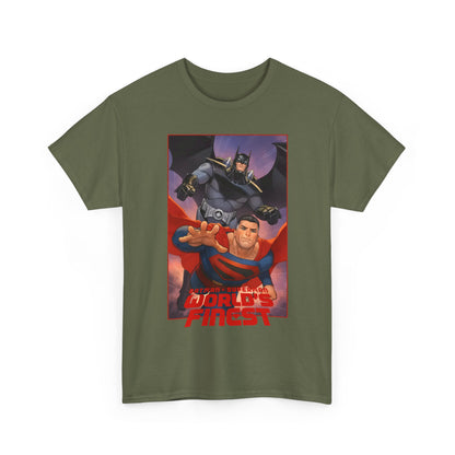 Batman Superman World's Finest T-Shirt - David Nakayama Art - Kingdom Come - DC Comics