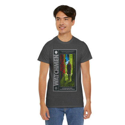 Watchmen Ad T-Shirt - Dave Gibbons Art - Rorschach - DC Comics