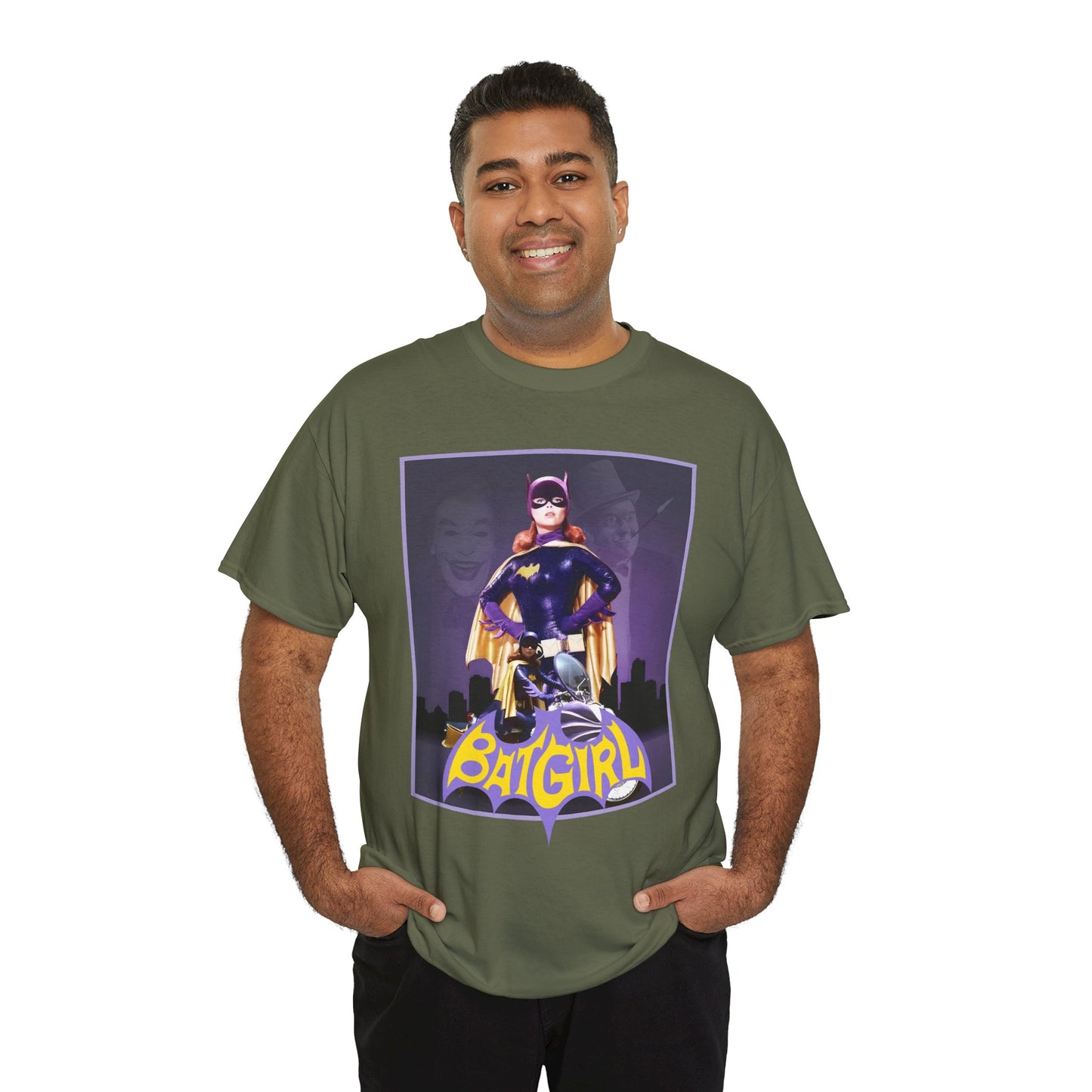 Batgirl T-Shirt - Yvonne Craig - Batman 1966 TV Series - Barbara Gordon, Daughter of Commissioner Gordon, Gotham City Hero