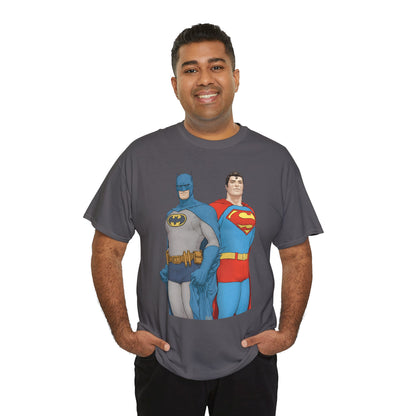 Batman & Superman T-Shirt - Frank Quitely Art - World's Finest Variant Cover Art - DC Comics