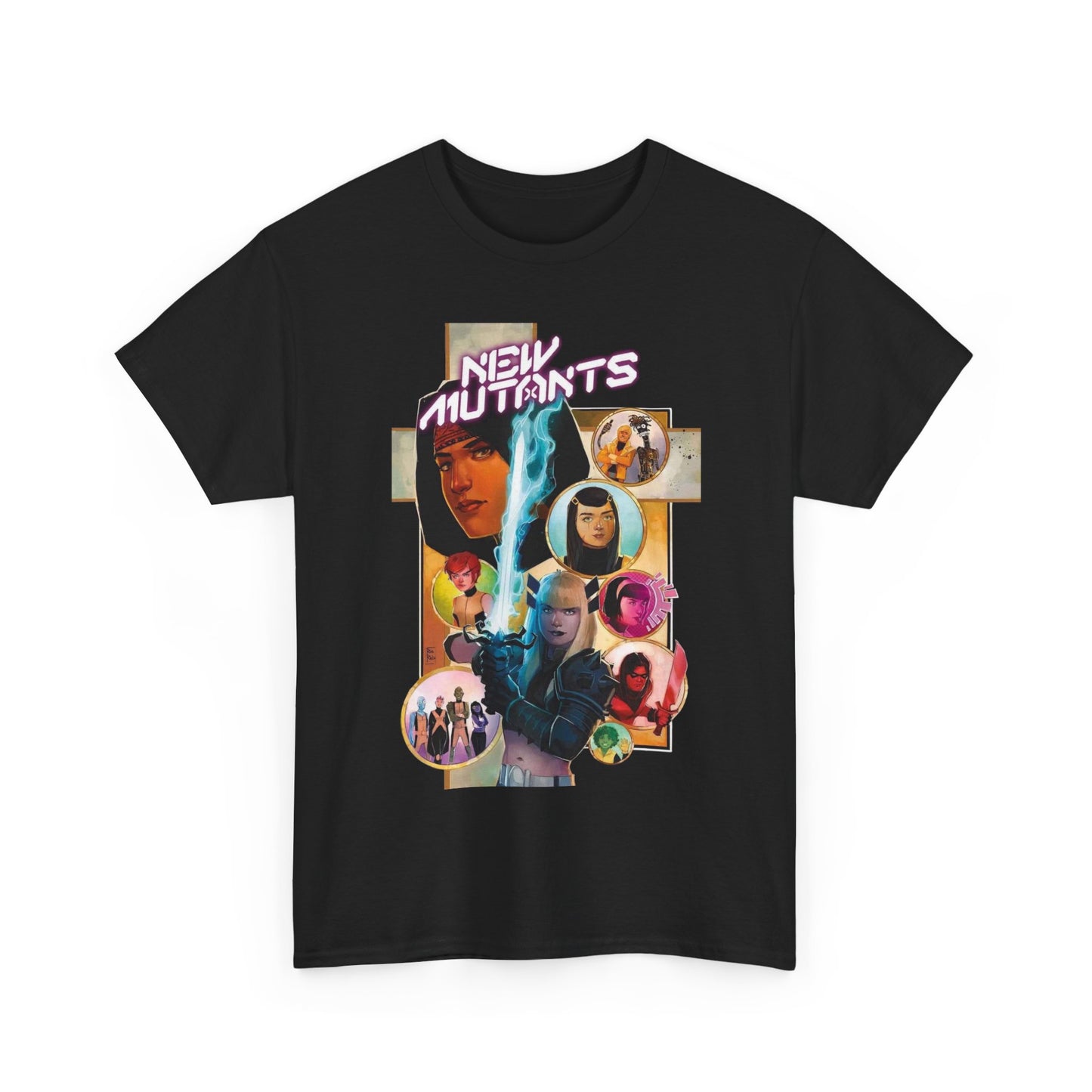 New Mutants T-Shirt - Rod Reis Art - #29 Variant Cover Art - Marvel Comics
