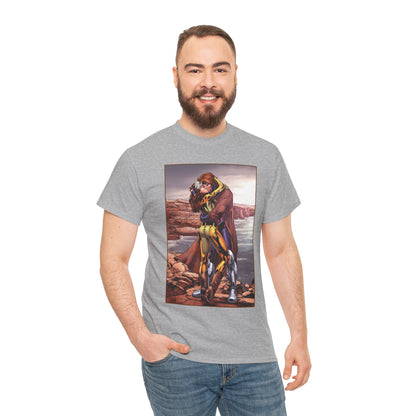 Gambit & Rogue T-Shirt - Scot Eaton Art - "Romy" - Popular X-Men Members - Marvel Comics