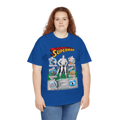 Superman T-Shirt - Curt Swan Art - Whatever Happened to the Man of Tomorrow? - Brainiac, Lex Luthor, Bizarro, Toyman, Daily Planet - Alan Moore Story - DC Comics
