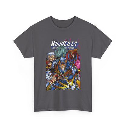 Wildcats T-Shirt - Jim Lee Art - Spartan, Warblade, Zealot - DC/Wildstorm/Image Comics