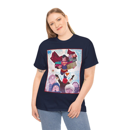 Superman Santa T-Shirt - Mitch Gerads Art - DC Comics