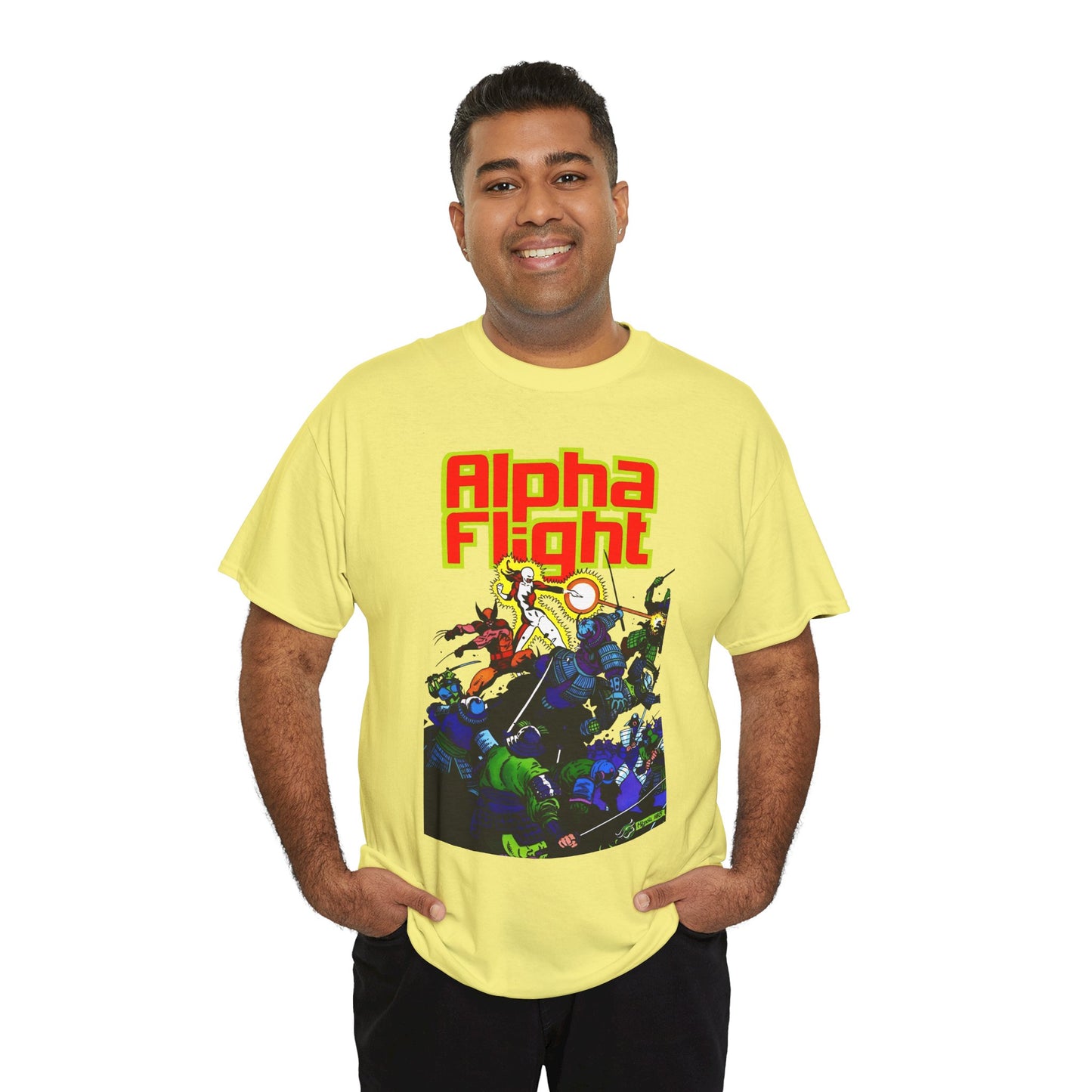 Alpha Flight T-Shirt - Mike Mignola Art